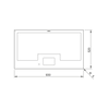 Opera Area 930 IAR093A1 | 93 cm inductiekookplaat met 6 Full‑Flex zones