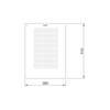 Opera IFU038A1 | Fusion 380 - Inductiekookplaat – 38 cm, 2 Kookzones, RVS Frame