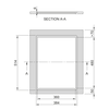 Opera IFU038A1 | Fusion 380 - Inductiekookplaat – 38 cm, 2 Kookzones, RVS Frame