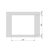 Opera IFU058A1 Fusion 580 | 58 cm Inbouw Inductiekookplaat, 4 zones, Booster‑ & Slider‑Control, Timer‑ & Pauze‑functie & RVS frame