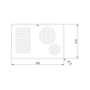 Opera IFU078A1 | Fusion 780 - Inductiekookplaat – 78 cm, 4 Kookzones, RVS Frame