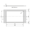Opera IFU078A1 | Fusion 780 - Inductiekookplaat – 78 cm, 4 Kookzones, RVS Frame
