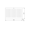 Opera IFU078B1 | Fusion 781 - 78 cm Inductiekookplaat, 6 kookzones