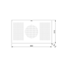 Opera IFU088A1 | Fusion 880 – 88 cm Inbouw Inductiekookplaat, 5 kookzones