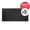 Opera Materia X6 | Inductie werkblad met 6 zones – Naadloos glas, Bridge-functie & Touch-control