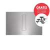 Wave Peyto 4114 Pearl Grey 800 | Inductiekookplaat met geïntegreerde afzuiging – 60 cm, 700 m³/h